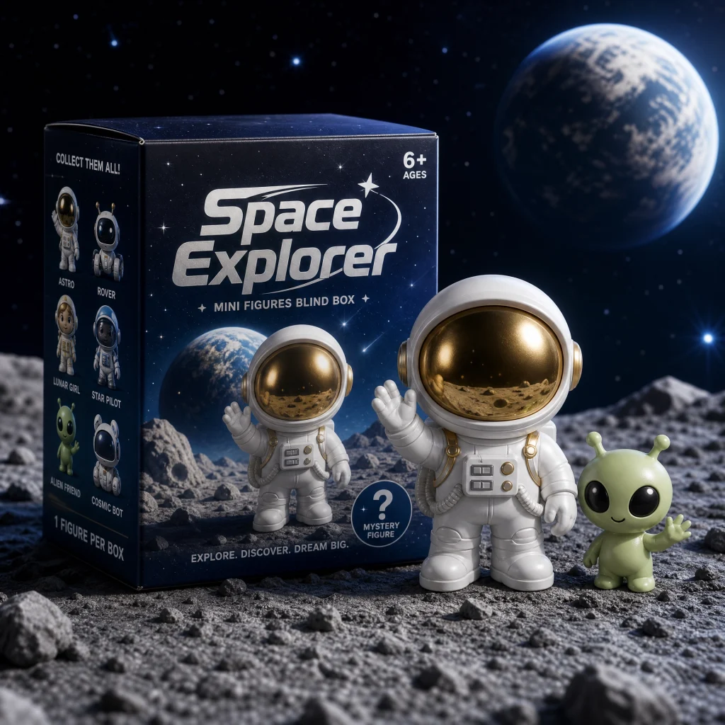 Space Explorer Mini Figures